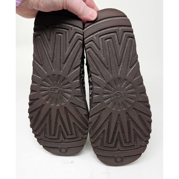 UGG Classic Ultra Mini Caspian Boots Burnt Cedar Size 8 Calf Hair WORN ONCE - Picture 10 of 10